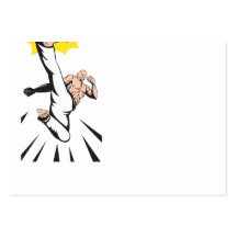 Martial Arts Kung Fu Karate Kick Business Card Templates
