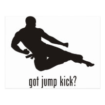 Martial Arts Post Card