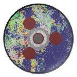 Martian Flying Saucer 735 (bee) Extravaganza Plate