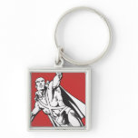 Martian Manhunter Soars 2 keychains