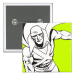 Martian Manhunter Soars 5 buttons