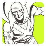 Martian Manhunter Soars 5 stickers