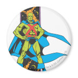 Martian Manhunter & Space Backdrop magnets