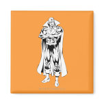 Martian Manhunter Standing Outline magnets