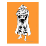 Martian Manhunter Standing Outline postcards