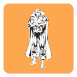 Martian Manhunter Standing Outline stickers