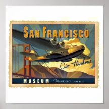 Martin 130 Flying Boat Poster