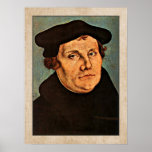 Martin Luther by Lucas Cranach the Elder Posters