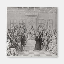 Martin Luther in front of Charles V Magnet