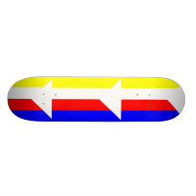 Martin, Slovakia flag Skate Board