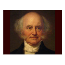 Martin Van Buren 8 Postcard