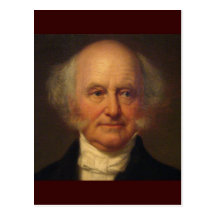 Martin Van Buren 8th President Postcard
