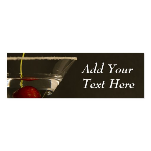Martini Business Card