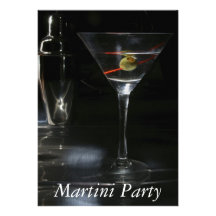 Martini Party Invitation
