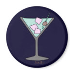 Martini Quick Sky Magnet