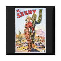 Martini Szeny ~ Vintage Cowboy Wonder Magic Act