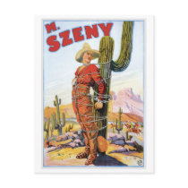 Martini Szeny ~ Vintage Cowboy Wonder Magic Act