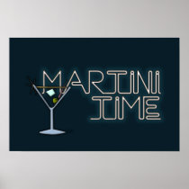 Martini Time Print