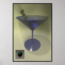Martini Time Print