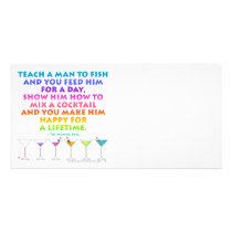 MARTINI ZEN - Happy for a Lifetime Photo Card