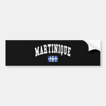 MARTINIQUE BUMPER STICKER
