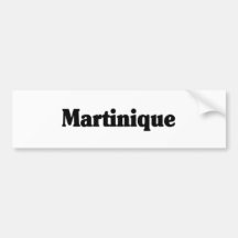 Martinique Bumper Stickers