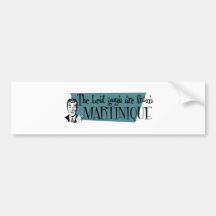 MARTINIQUE BUMPER STICKERS