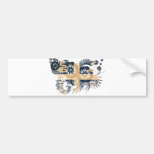 Martinique Flag Bumper Sticker