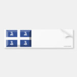 Martinique Flag Jewel Bumper Stickers