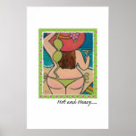Martinis and Bikinis posters