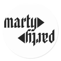 MartyParty Stickers