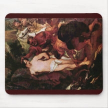 Martyrdom Of Saint Sebastian By Anthony Van Dyck Mouse Pads
