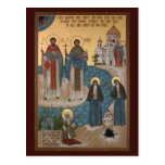 Martyrs and Fools for Christ Prayer Card Post Card