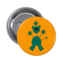 Martzkins In Outer Space Button © 2012 M. Martz