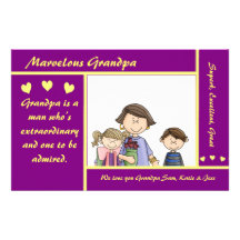 Marvellous Grandpa Personalized Stationery