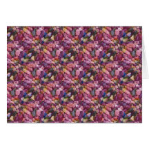 Marvellous Marbles : ART101 Tiled Patterns Greeting Card