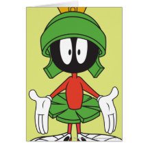Marvin le Martien confus Cartes De Vœux