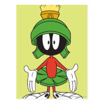 Marvin le Martien confus Cartes Postales