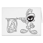 Marvin the Martian Christmas Tree Pop Gun cards