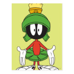 Marvin the Martian Confused Postcard