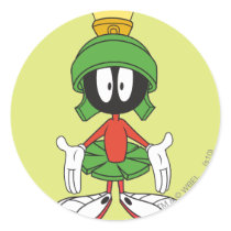 Marvin the Martian Confused Sticker