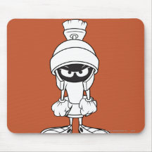 Marvin the Martian Mad at You Mousepads