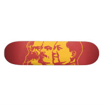 Marx Lenin Mao Portrait Skate Deck