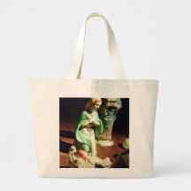 Mary and Baby Jesus Tote Bags