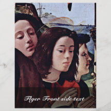 Mary And Child Angels St. Catherine Of Alexandria Flyers