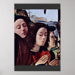 Mary And Child Angels St. Catherine Of Alexandria Print