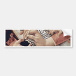 Mary And Christ Child And Five Angels Tondo Detail Bumper Stickers