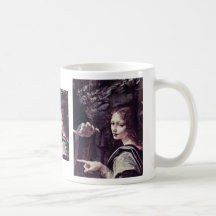 Mary And Christ Child St. John The Baptist As A Ch Mugs