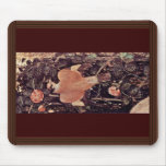 Mary And Christ Child Two Angels And A Quail Mouse Pad