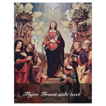 Mary And Saints: St. Catherine St. Margaret St. Jo Flyers
